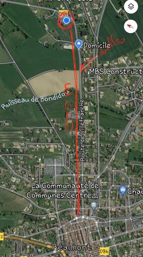 T1 Dans Maison Au Calme Réalmont Екстериор снимка